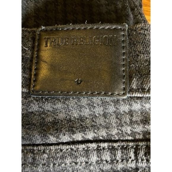True Religion Halle Mid Rise Super Skinny Made in the USA Cotton Blend Size 30 - Picture 4 of 7